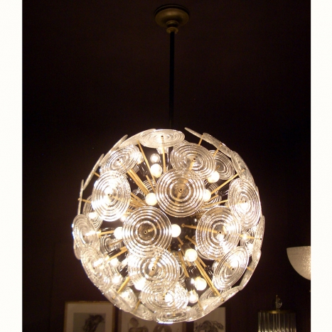 murano glass chandelier , 