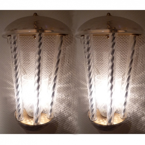 lanterns, murano glass