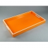 breakfast tray, orange